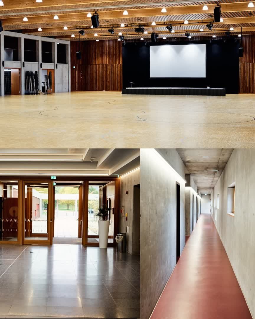 Sporthalle im Bürgerpark Lahr – Halle & Foyer